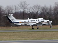 N287RA - 1987 Beechcraft B200 Super King Air - Albany County (ALB), NY - 04/15/17