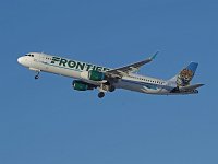 Frontier Airlines - N712FR "Spot the Jaguar" - 2016 Airbus A321-11(WL) - Albany County (ALB), NY - 02/16/19