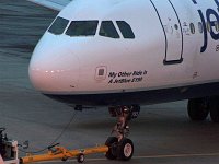 JetBlue - N793JB "My Other Ride Is A Jetblue E190"- 2011 Airbus A320-232 - Albany County (ALB), NY - 01/20/17