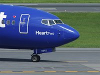 Southwest - N8645A "HeartTwo" - 2014 Boeing 737-8H4 - Albany County (ALB), NY - 05/21/17