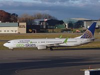 United Airlines (Eco-Skies Livery) - N75432 - 2009 Boeing 737-924(ER) - Albany County (ALB), NY - 11/11/16