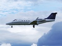 Charter Airlines - N150MS - Learjet 55 - Albany County (ALB), NY - 05/20/18